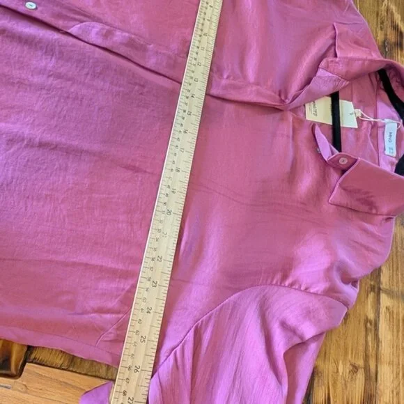 MNG Elegant Pink Womens Blouse - Picture 6 of 6